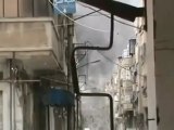 فري برس حمص قصف عنيف على حي الخالدية بحمص  15 4 2012 Homs