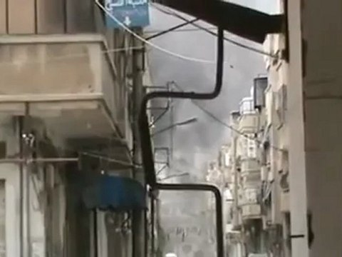 فري برس حمص قصف عنيف على حي الخالدية بحمص 15 4 2012 Homs