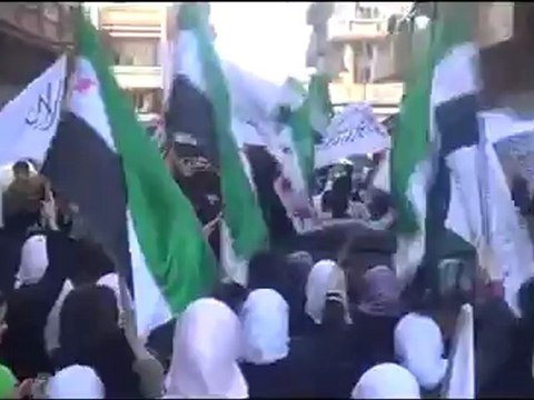 فري برس حمص الملعب البلدي حاشدة ورائعة 15 4 2012 ج2 Homs