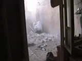 حمص القرابيص والدمار الذي نزل بالحي من القصف الاسدي Homs