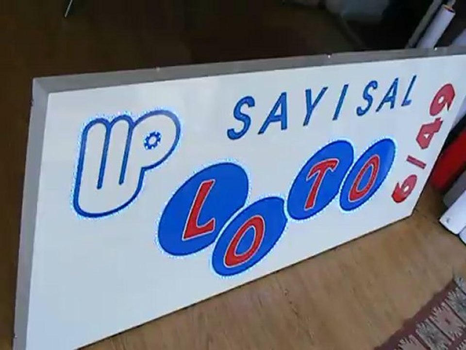 sayısal loto led tabela alpay reklam ankara