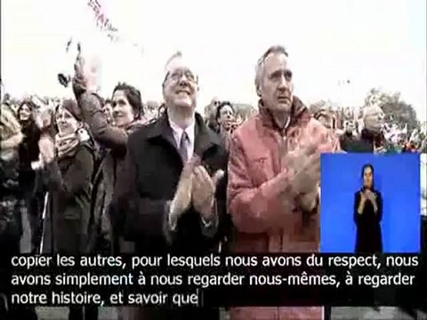 François Hollande à Vincennes : La grandeur de l'Histoire