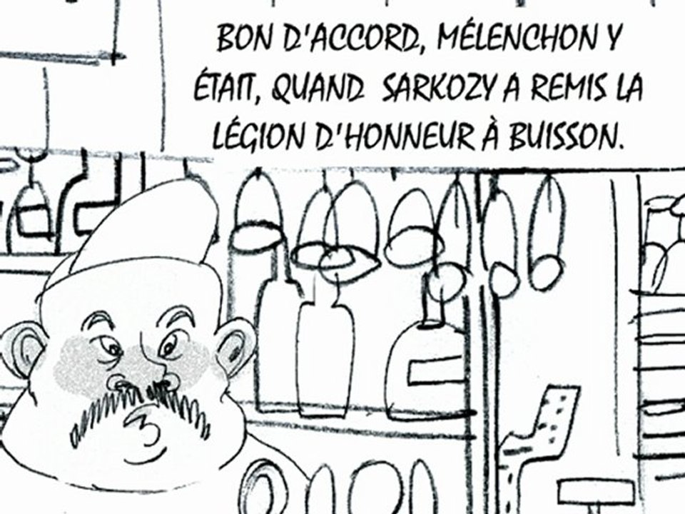 Mélenchon et Patrick Buisson - Balto 16 avril