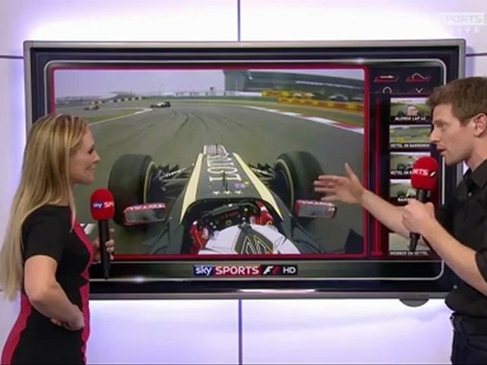 China 2012 Kimi Räikkönen from place 2 to 14 onboard