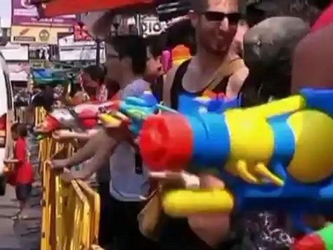 Bangkok Songkran Festival 2012