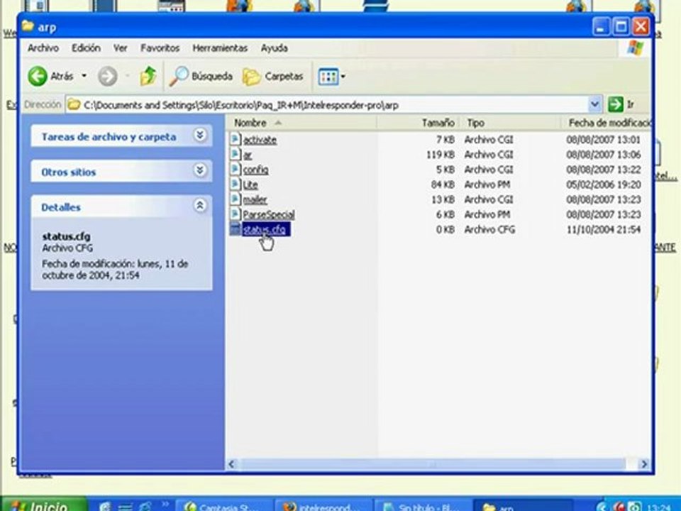 Intel Responder Configurando archivos Autoresponder- Parte 1