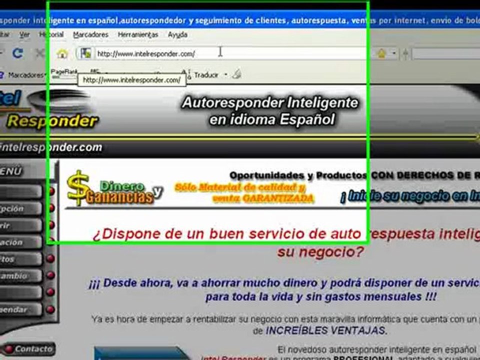 Intel Responder Activacion Autoresponder Inteligente -HTML