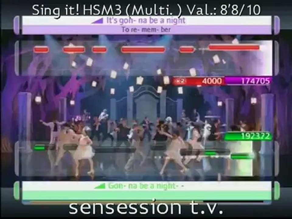 Disney Sing it! HSM3 analisis