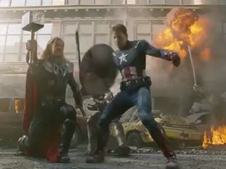 Avengers - Extrait 3 - Combat Captain America et Thor [VF|HD]