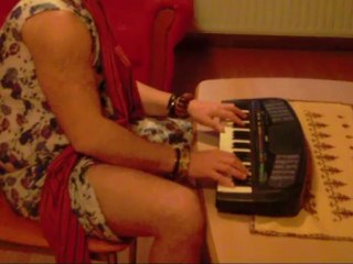 "Lady Joanna False Is Playing - A Restroom For Two"