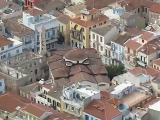 vue de la citadelle de Nauplie