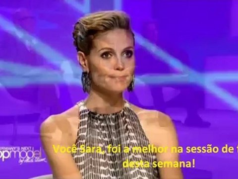PRO7: Heidi Klum e Sara falam sobre Bill Kaulitz no Germany's Next Topmodel , Alemanha (05.04.12) - Legendas em PT-BR