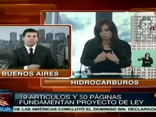 Nacionalización de YPF, un acto de soberanía: Fernández