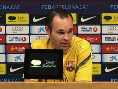 Iniesta anticipates tough away match