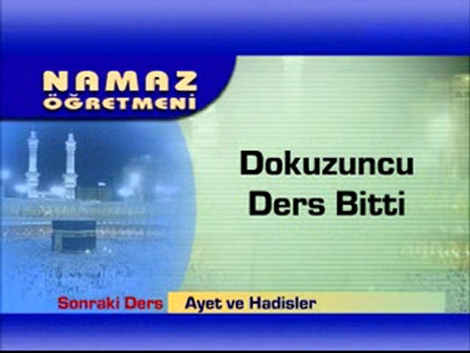 Namaz Ögretmeni 9. ders