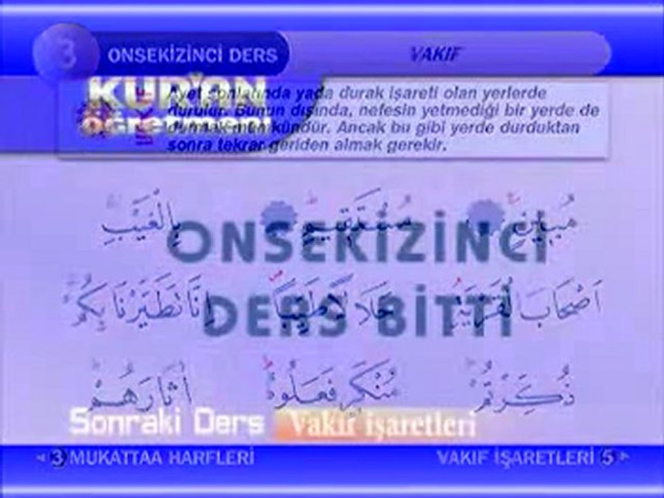 Kuran Ögretmeni  cd 5