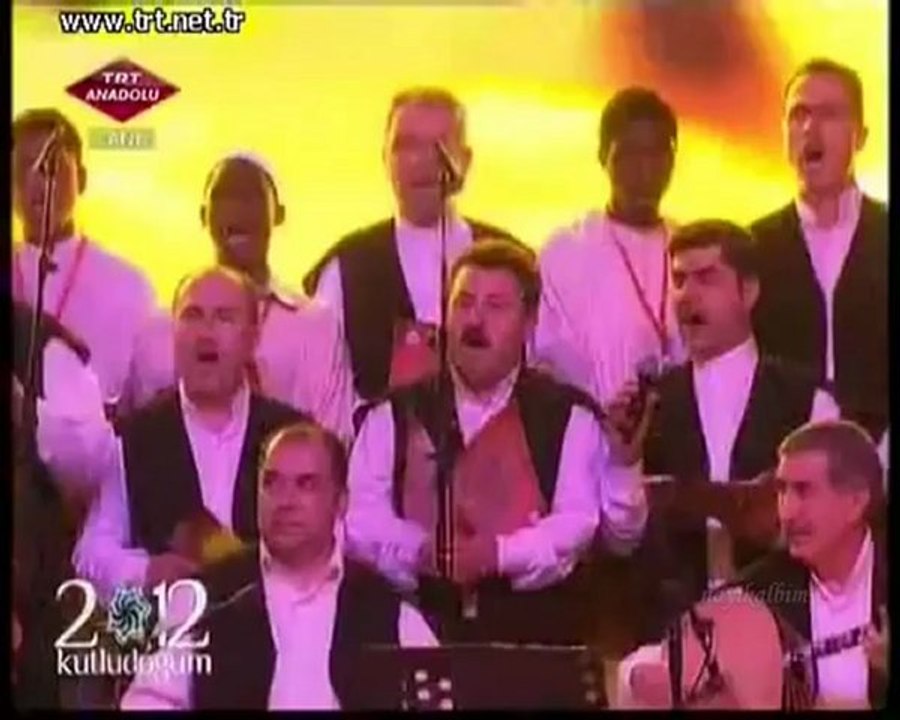 7 Özel kardeşlik korosu Kutlu Doğum-2 2012 TRT