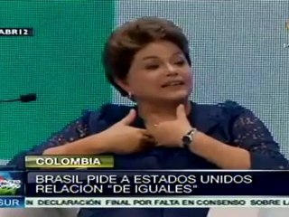 Brasil pide a EE.UU. relación de iguales