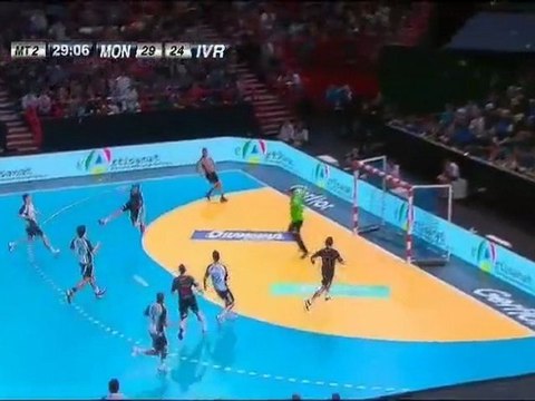 Kung fu retourné d'Honrubia sur une passe de Guigou - Coupe de France - Montpellier vs Ivry