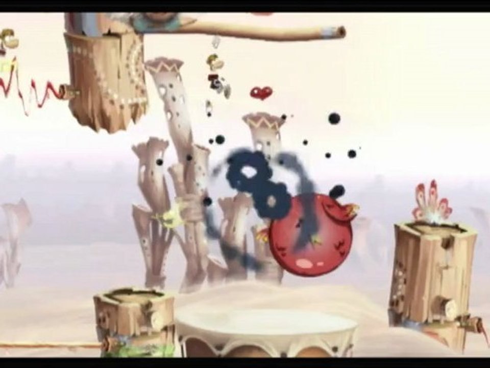 CGRundertow RAYMAN ORIGINS for Nintendo Wii Video Game Review
