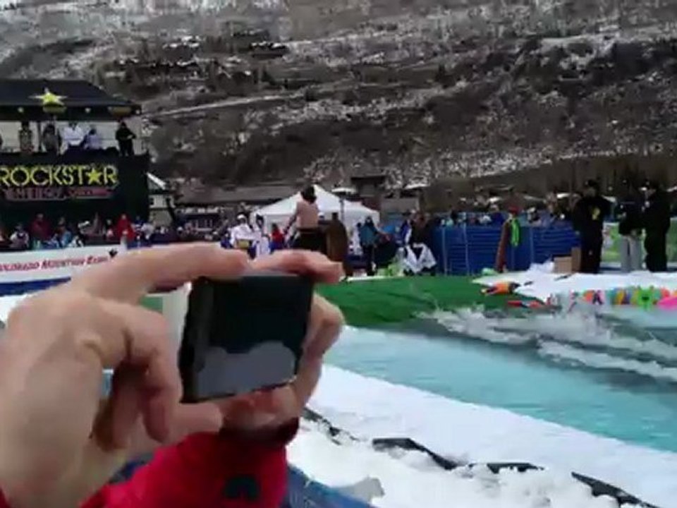 Co-Winner World Pond Skimming Championship Vail CO 2012