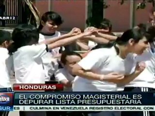 Irregularidades en el sistema educativo de Honduras