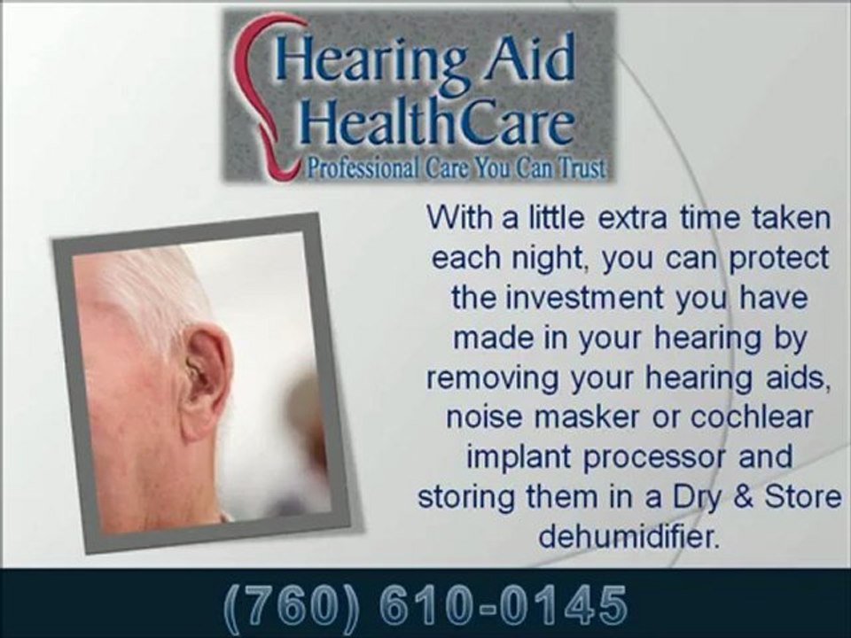 Dry and Store Dehumidifier Effectively Reduces Hearing Aid Repairs | Palm Desert CA