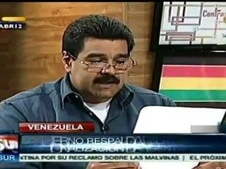 Chávez apoya a Argentina en nacionalización de YPF