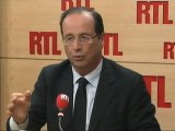 François Hollande, candidat PS à la Présidentielle : 
