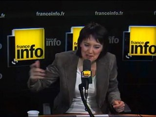 Nathalie Arthaud invitée de France info