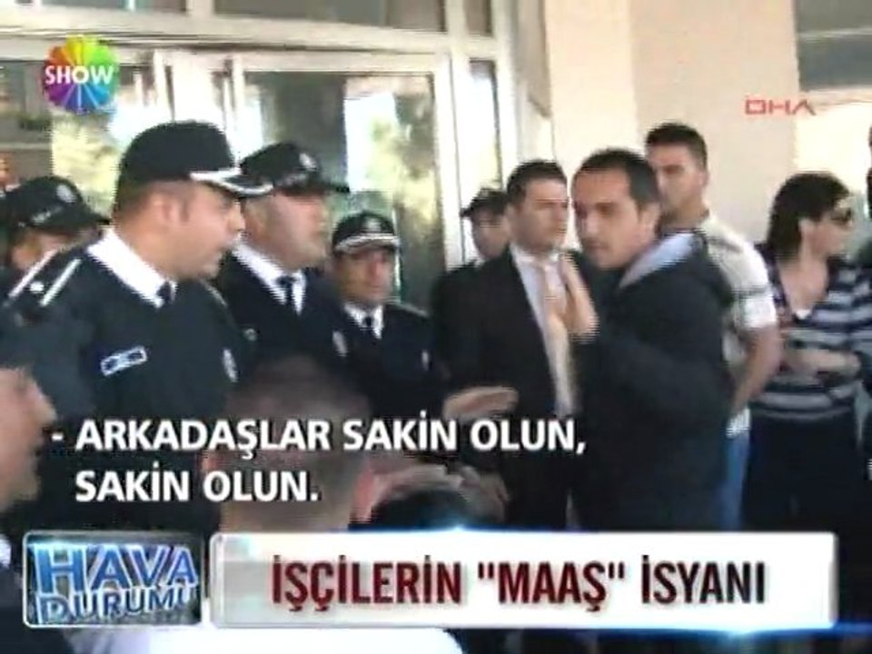 İşçilerin maaş isyanı - 16 nisan 2012