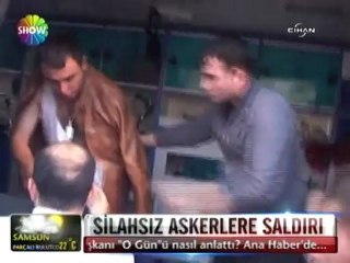 Silahsız askerlere saldırı - 16 nisan 2012