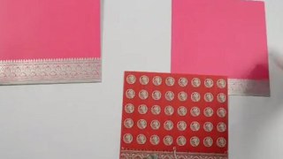 D-5307, Pink Color, Muslim Cards, Islamic Wedding Invitations, Muslim Wedding Cards