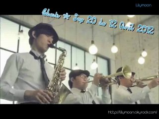 Charts Mnet Countdown - Top 20 du 12 Avril 2012