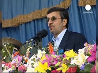 Iran's president warns against foreign intervention