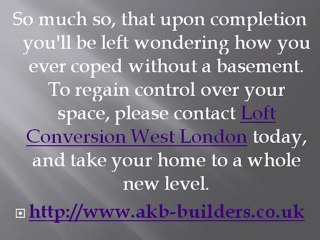 Make your home more spacious with Basement conversions