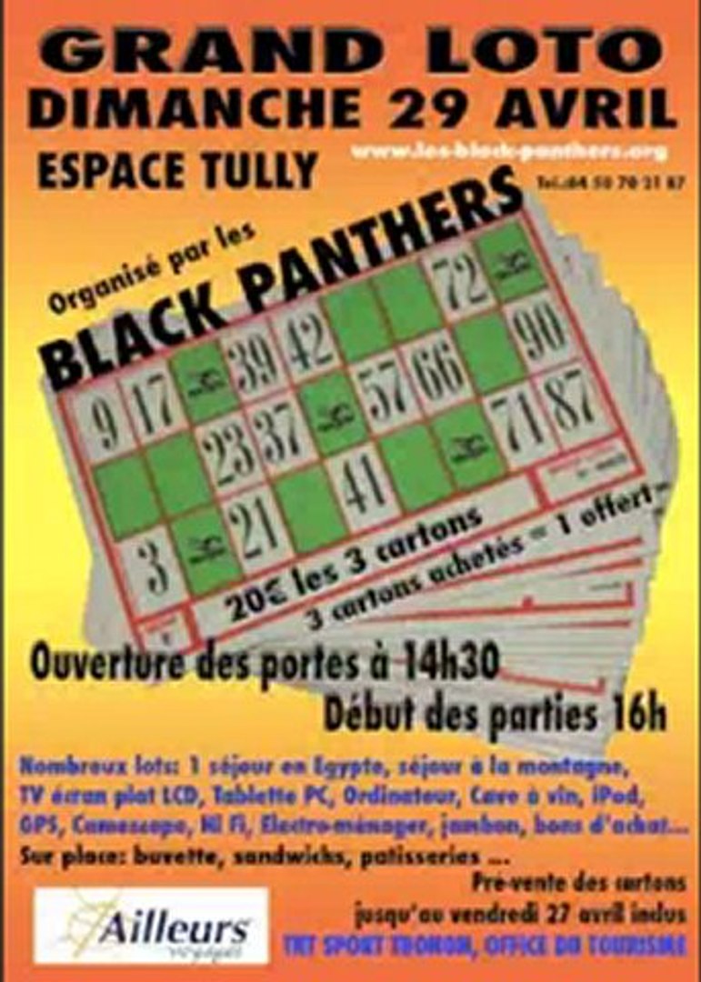 Loto Black Panthers Video Dailymotion