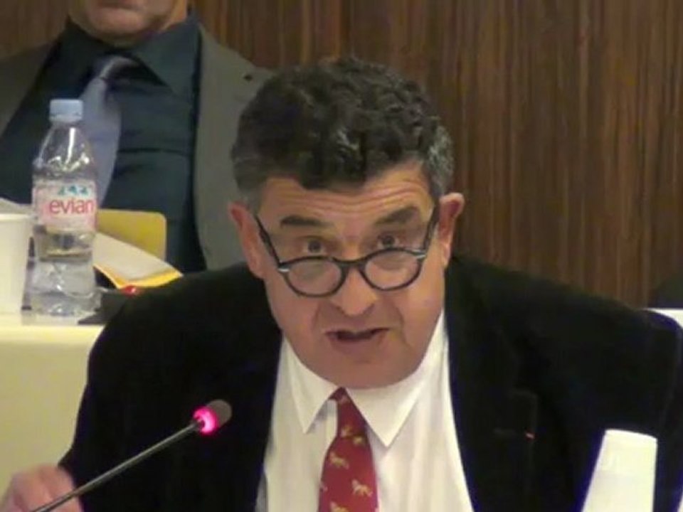Intervention de Thierry Philip sur la collecte des déchets lors du conseil du 16 avril 2012