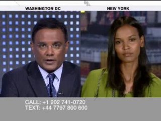 Riz Khan - Supermodel Liya Kebede - 11 Oct 07