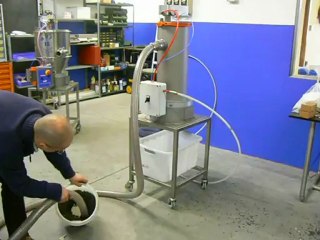 TECHNO D - Vacuum loading for granular powders