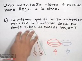 Problema de subir y bajar la montaña