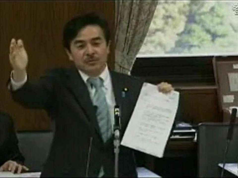 2012.04.17 参議院 外交防衛委員会 佐藤正久議員（自民党）