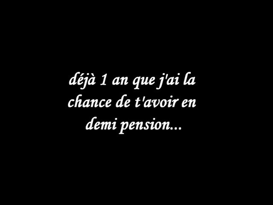 anniversaire demi pension 1an Uno