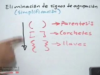 Signos de agrupación