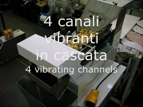 TECHNO D - Weigher for big pasta, fruits, vegetables, snack, chips, candies, biscuits