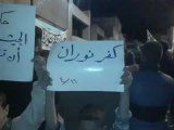 فري برس حلب كفرنوران مظاهرة مسائية رائعة 16 4 2012 Aleppo