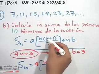 Sucesiones aritméticas