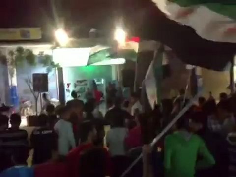 فري برس الحسكه قامشلو مظاهرة مسائية الاثنين 16 4 2012 ALhasaka