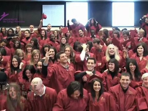 Cérémonie de remise des diplômes - Université de Cergy-Pontoise - Février 2012