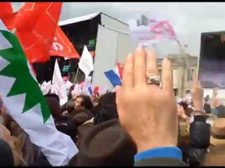 Hollande à Vincennes le 15 avril